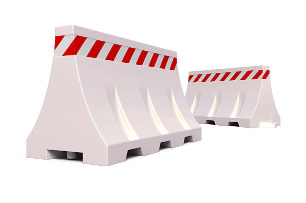 Concrete barrier rental